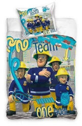 Carbotex Sam a tűzoltó ágyneműhuzat team goal 140x200cm 70x90cm