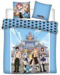  Fairy Tail Kétszemélyes Ágyneműhuzat - 240x220 cm, 63x63 cm, Mikroszálas
