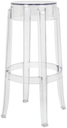 King Home Charles 76 Átlátszó Polikarbonát Bárszék