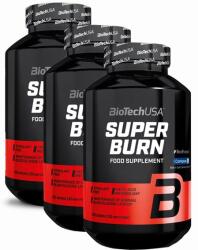 BioTechUSA - SUPER BURN (KORÁBBAN SUPER LIPO) CSOMAG - 3 x 120 TABLETTA