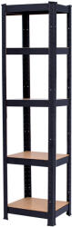 Leziter Raft robust 180x40x40 cm 150 kg negru (LNP1804B) Raft