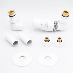 AREZZO design CORNERPEX/VISION radiátor szelep fehér, jobb AR-CORNERPEX-W-R - AR-CORNERPEX-W-R (AR-CORNERPEX-W-R)