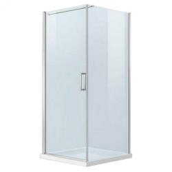 Leziter Cabină de duș pătrată simplă cu ușă batantă (SPL01-90)