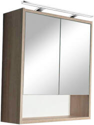 Leziter Dulap suspendat cu oglindă Luna 60, stejar Sonoma (LUNA60FSTST)