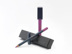 ADEN Cosmetics Folyékony Rúzs + Szájkontúr Ceruza Szett 10 - Lilás rózsaszín