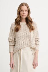 Levi's vászonkeverék pulóver SUNRISE CROCHET SWEATER könnyű, bézs, 0013A - bézs L
