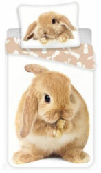 Jerry Fabrics Nyuszi ágyneműhuzat barna 140x200cm 70x90cm (JFK017210)