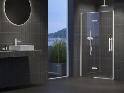 RAVAK X0VVDCE00Z1 COOL! COSD2-110 zuhanyajtó matt fehér+transparent (X0VVDCE00Z1)