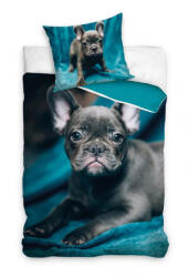 Carbotex Kutyás ágyneműhuzat french bulldog 140x200cm 70x90cm