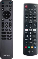 GENERAL LG AKB75095308 - fémházas háttérvilágítással távirányító duplikátum
