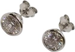 ÉkszerM Ezüst Köves Stekkeres Fülbevaló AGM 144323