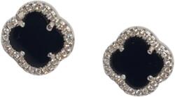 ÉkszerM Ezüst "Négylevelű Lóhere" Stekkeres Fülbevaló EL 145237