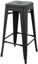 King Home Tower 76 Fém Bárszék Fekete