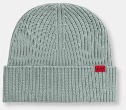 HUGO gyapjú sapka fekete, gyapjú, 50524570 - zöld Univerzális méret