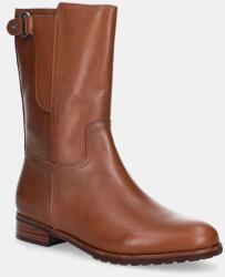 Lauren Ralph Lauren bőr csizma Tasha Mid - barna Női 38