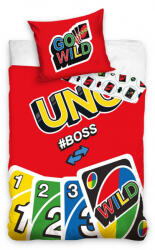 Carbotex UNO ágyneműhuzat piros 140x200cm 70x90cm