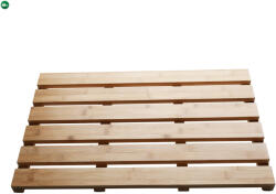  Csúszásgátló szőnyeg a fürdőszobába, természetes lakkozott bambusz, KLERA