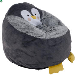  Babzsák pingvin, szürke, PINGO