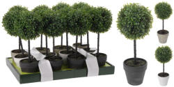  Művirág - Buxus cserépben 38cm (317002160) (PE-8244)