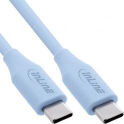 InLine Cablu USB 2.0 type C fast charging silicon 100W Blue 0.5m, InLine IL35895B (IL35895B)