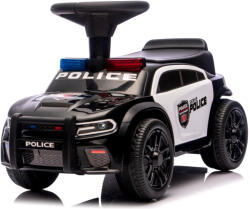 R-Sport Lábbal hajtható J3 bébitaxi, rendőr autó - fekete (BEBITAXI-J3-police-black)