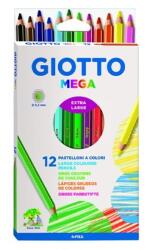 GIOTTO Színes ceruza GIOTTO mega jumbo 12db/készlet (2256 00) - mystock