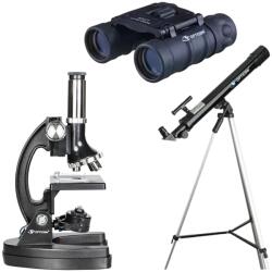 Opticon Set educațional: telescop Opticon ScienceMaster SE 2.0 + microscop + binoclu + accesorii Binoclu