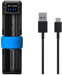 XTAR SC1 Plus 3, 6V/3, 7V Li-ion/Ni-MH akkumulátor töltő + powerbank (Xtar-SC1-Plus)