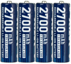 XTAR 14500 2700mAh HR6 1, 5V Li-ion ceruza akkumulátor AA tölthető elem (Xtar-14500-2700mAh)