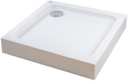 Water Fun Almagro || 100x100x13, 5 cm szögletes, akril zuhanytálca szifonnal szifonnal (AZT-1013)