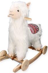 Adam Toys Alpaca pe cal balansoar cu roți Leagan