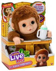 Moose Little Live Pets: Mango, maimuțica mea interactivă (LLP26558)