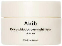 Abib - Rice Probiotics Overnight Mask Barrier Jelly - Bőrerősítő éjszakai maszk - 80ml