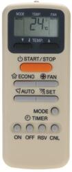 înlocuitoare TOSHIBA WH-E1YE, RAS- M10YKV-E, RAS- M13YKV-E, RAS-M18YAV-E, RAS-M10YKCV-E, RAS-M13YKCV-E, RAS-M18YACV-E - telecomandă înlocuitoare