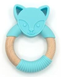 Nature Planet Szilikon rágóka kék farkas