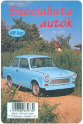 Top Card kiadó Szocialista autók kártya (839730)