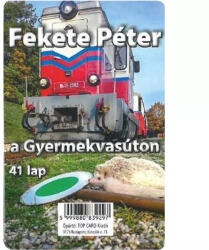 Top Card kiadó Fekete Péter a Gyermekvasuton kártya