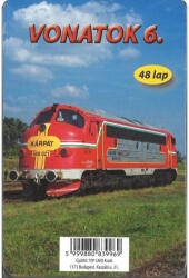 Top Card kiadó Vonatok 6. kártya