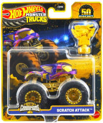 Mattel Hot Wheels Monster Trucks Trophy Champions - Scratch Attack (JDW04)