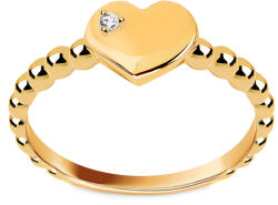 Heratis Forever Gyémánt arany gyűrű Szív 0, 010 ct BSBR120