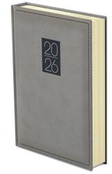 TopTimer Határidőnapló TOPTIMER Classic C020 B/5 napi sárga lapos szürke 2026 (C020C-005) - robbitairodaszer