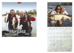 TopTimer Falinaptár TOPTIMER T098 290x580mm álló Horgásznaptár 2026 (T9800-08A)