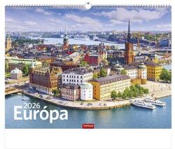 TopTimer Falinaptár TOPTIMER T093 420x310mm fekvő Európa 2026 (T9300-13F) - robbitairodaszer