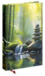 Realsystem Határidőnapló REALSYSTEM Picture A/5 napi fehér lapos Meditáció 2027 (5321-63) - robbitairodaszer