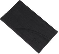 Realsystem Zsebnaptár REALSYSTEM Fashion fekvő fehér lapos grafit 2026 (5700-03) - robbitairodaszer