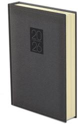 TopTimer Határidőnapló TOPTIMER Classic C020 B/5 napi sárga lapos fekete 2026 (C020C-003) - robbitairodaszer