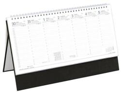 Toptimer Asztali naptár kép nélküli TOPTIMER T051 álló fehér lapos fekete 2026 (T510T-003)