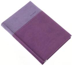 Realsystem Zsebnaptár REALSYSTEM Lux B/6 álló fehér lapos lila 2026 (5411-44) - robbitairodaszer