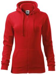 MALFINI Hanorac damă Trendy Zipper - Roșie | M (4110714)