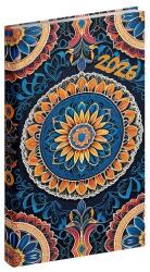 Realsystem Zsebnaptár REALSYSTEM Picture álló fehér lapos Mandala 2026 (5811-74) - robbitairodaszer